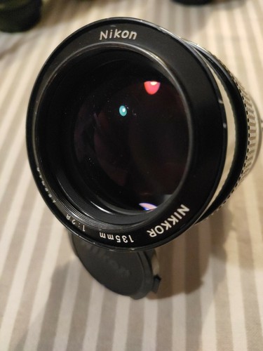 Nikon nikkor 135mm 8 - ai, f2.8