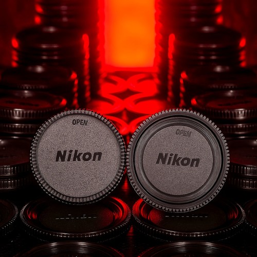 Nikon rear lens body cap - rear,